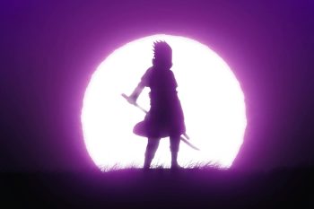Sasuke Uchiha Silhouette Live Wallpaper